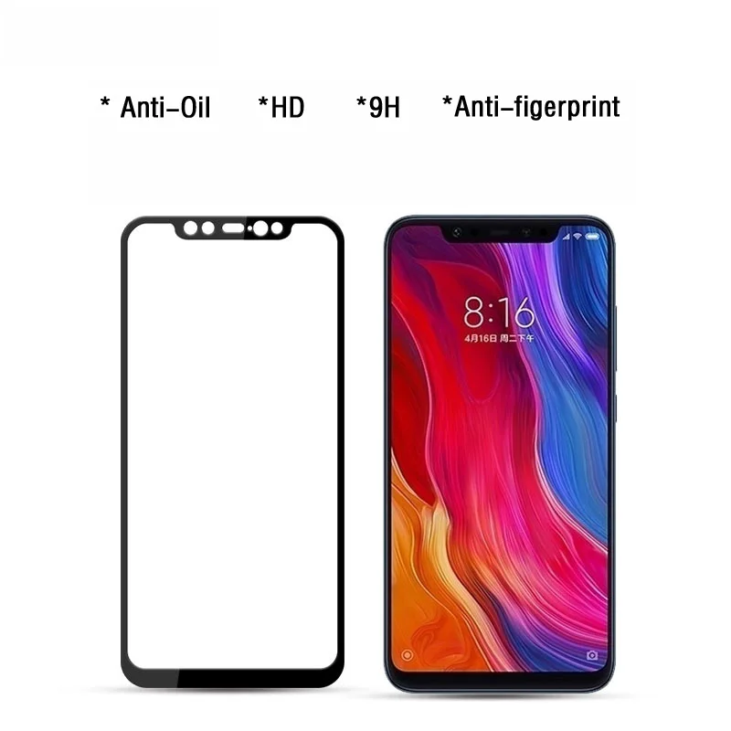 2PCS-for-Xiaomi-mi-8-Tempered-Glass-9h-Explosion-Proof-Anti-Scratch-Screen-Protector-Film-For