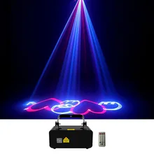 Sharelife мини 500 МВт RGB анимационный лазерный прожектор DMX Bluetooth пульт дистанционного DJ вечерние ночной клуб профессиональное сценическое освещение
