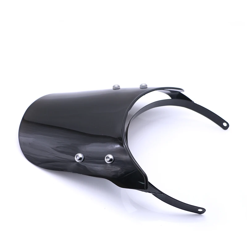 Nuoxintr Motorcycle Windshield Spoiler Airflow Wind Deflector Extension Spoiler Windscreen For Royal Enfield Classic 500CC