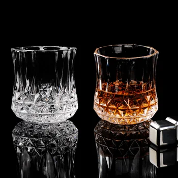 

Set of 2 high quality crystal party whiskey wine glass home party beer drinking glass cups 200827-21