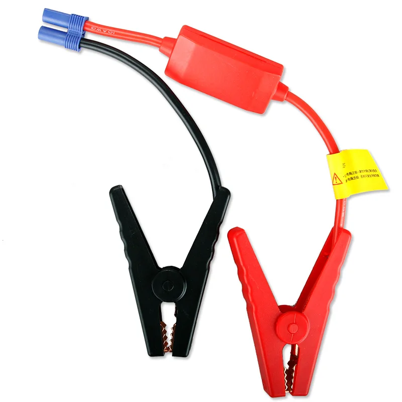 

CHIZIYO 12V Car Jump Starter Car Emergency Start Power Cable Clamp Storage Battery Anti-reverse Clip EC5