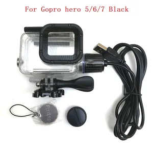 Image 5 - Power Bank สำหรับ GoPro HERO 8/7/6/5/4/3 กล้อง 5200mAh กันน้ำแบตเตอรี่ Charger กันน้ำ Case GoPro ชาร์จเปลือก/กล่อง