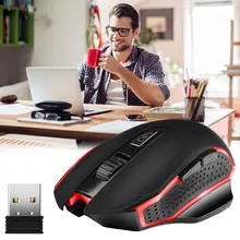 YWYT G821 Беспроводной игровой Мышь 2,4G зарядки Мышь эргономичный износостойкая 6-ключ высокопроизводительный Мышь Перезаряжаемые Mou