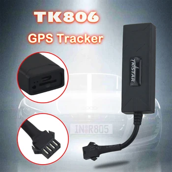

TK806 Mini GSM GPS tracker Locator for Car motorcycle vehicle tracking device with online tracking system software use DC10V-80V