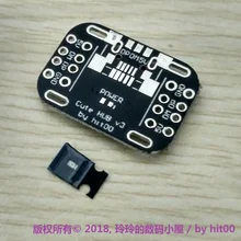 Езды на автомобиле. Супер маленький. Ультра-тонкий USB2.0 высокое Скорость usb-хаб Splitter модуля