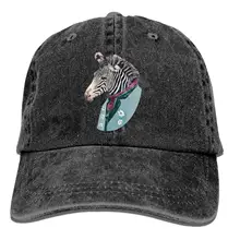 Медведь панда Обычная Регулируемая ковбойская Кепка джинсовая шляпа для женщин и мужчин