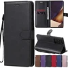 Leather Case For Samsung Galaxy J2 J3 J4 J5 J6 J7 J8 Prime Plus 2016 2017 2022 M21 M30S M31S M51 J730 PU Wallet Flip Cover Bag ► Photo 1/6