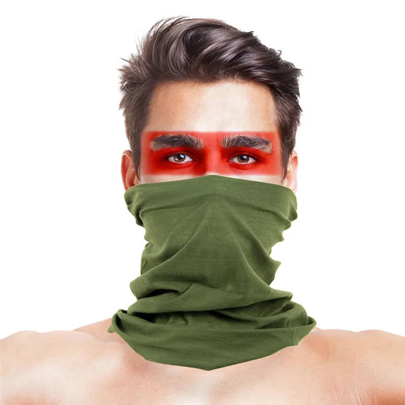 Daiwa маска для лица и шеи Рыбалка шарфы полиэстер ветронепроницаемый, против УФ Бандана с изображением масок для лица военный тактический фонарь для рыбалки спортивная одежда - Цвет: 042