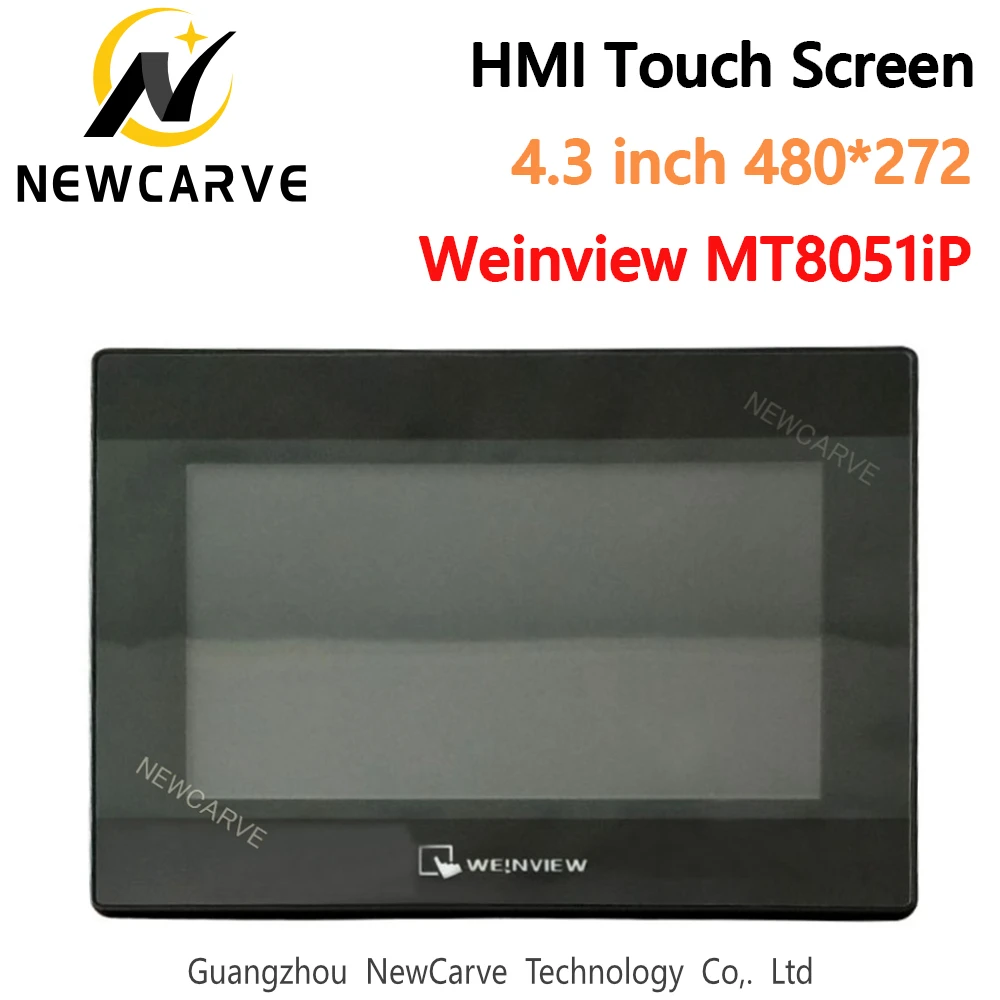Sensível ao Toque Interface de Máquina Tela Polegada 480*272 Weinview – Weintek Ethernet Usb Nova Humana Exibição Newcarve Mt8051ip Hmi 4.3
