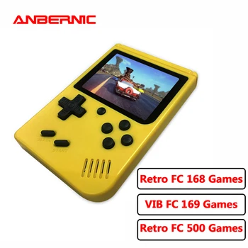 

ANBERNIC 168 GAMES Video Game Console Handheld Game Portable Pocket Game Console Mini Handheld Player for Kids Gift Tetro game