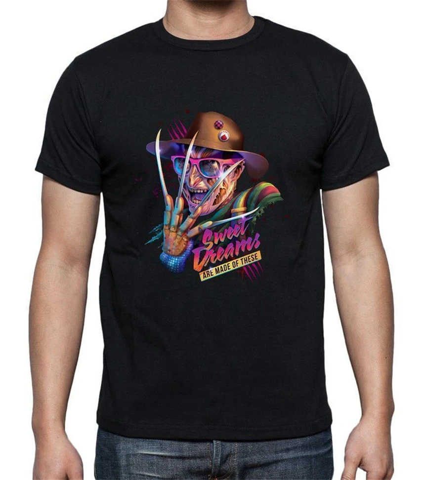 

A Nightmare On Elm Street Movie Freddy Krueger T-Shirt Populartee Shirt