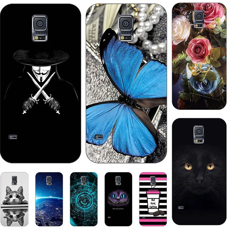 Чехол для Samsung Galaxy S5 S 5 SM-G900F i9600 Neo SM-G903F Mini G800 рельефный мультяшный чехол с