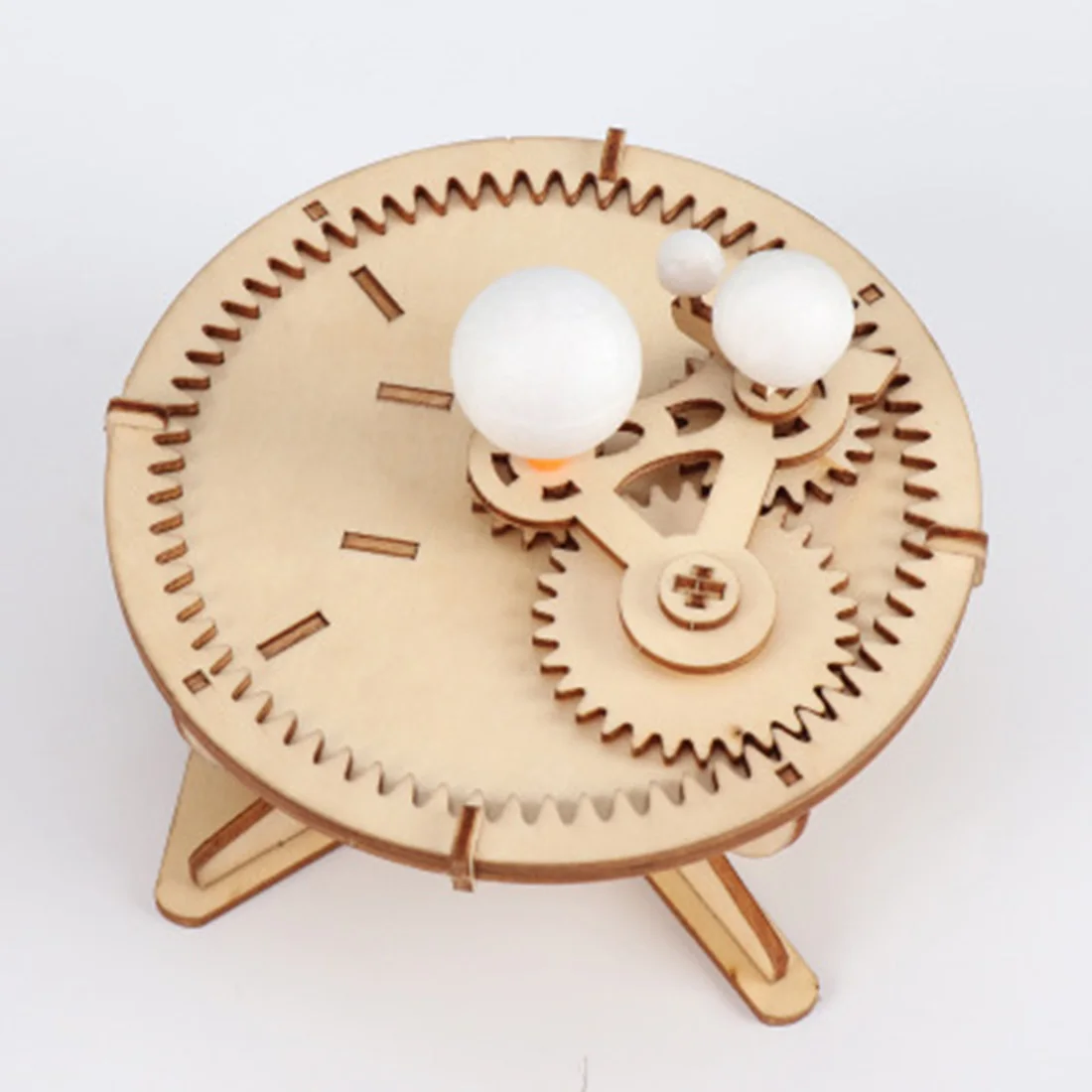 DIY Sun Moon Earth модель для бега научный эксперимент головоломка сборка игрушка