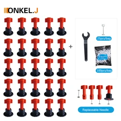 Onkel. j sistema de nivelamento de pisos e azulejos, reutilizável, nivelador, cunhas, espaçadores, sistema de nivelamento de pisos e azulejos