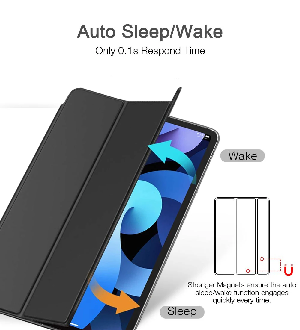 ''2021 Flip Tablet Caso Para T220 Casos