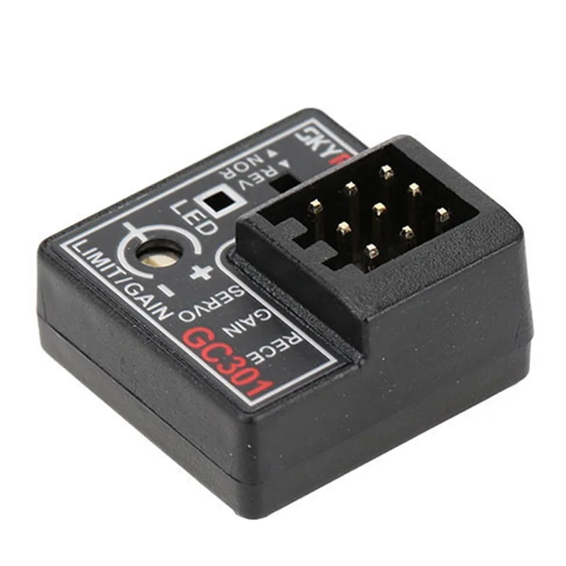 

Gc301 Mini Gyro Gyroscope for Skyrc Gc301 Rc Car Drift Racing Car Steering Output Integrated Compact Light-Weight Desig