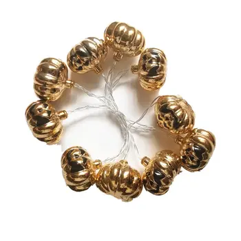 

Holiday Decoration Lights Electroplating Pumpkin String Lights Halloween String Lights Ghost Festival Led String Lights
