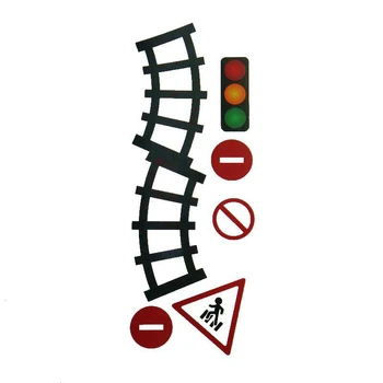 

48mmX5m Railway Road Tape Wide Creative Traffic Road Adhesive Masking Tape Road for Kids Toy Car Play
