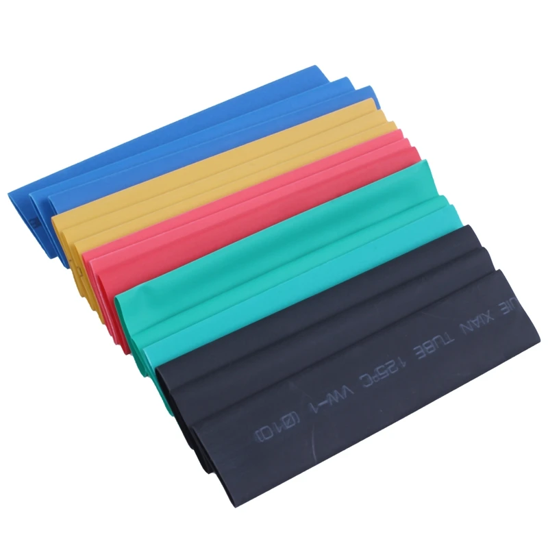 

Thermosetting tube--410 Pcs Thermo Retractable Sheath Thermosetting Tube ASSORTED Ratio 2: 1 Pipe
