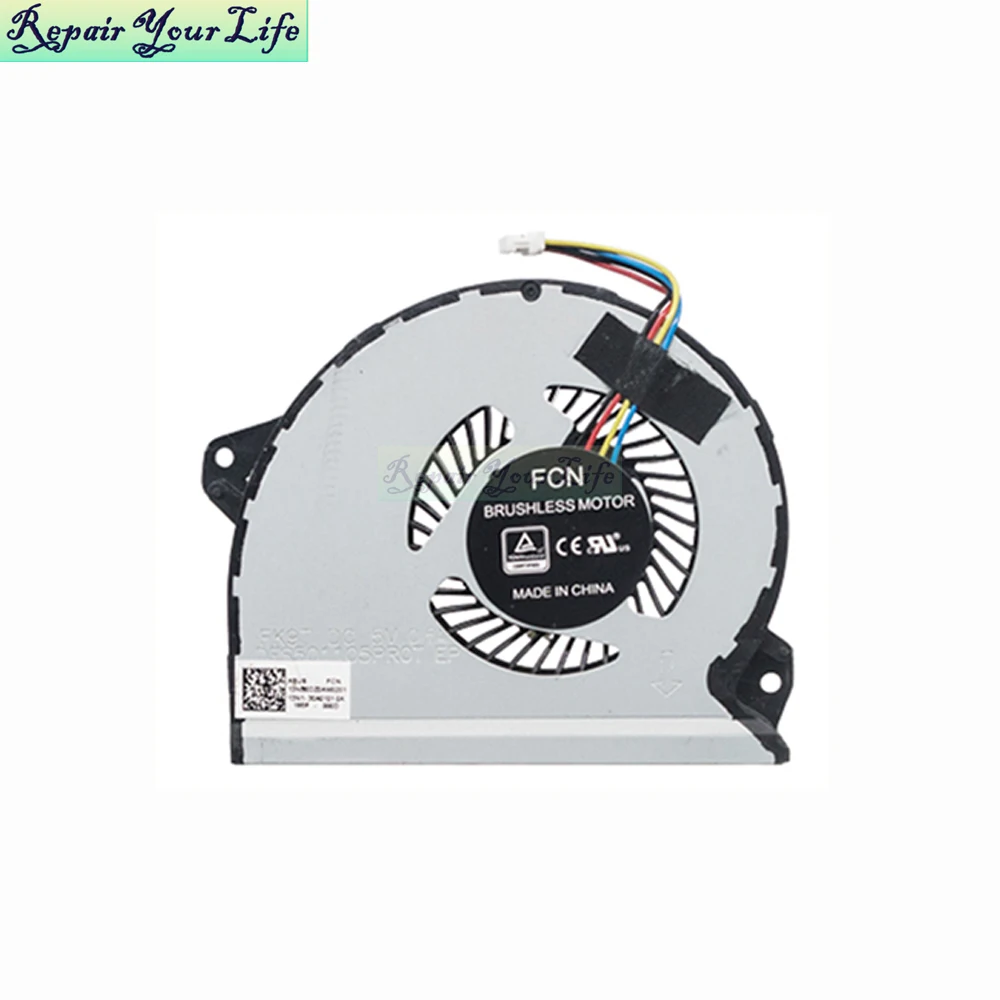 Laptop Cpu Cooling Ventilador do Radiador Ventiladores Refrigeradores do Computador Asus Rog Strix Gl702 Gl702vs Gl702vsk Fk9t Fk9x 13nb0dz0am0201 0301 - Imagem 3