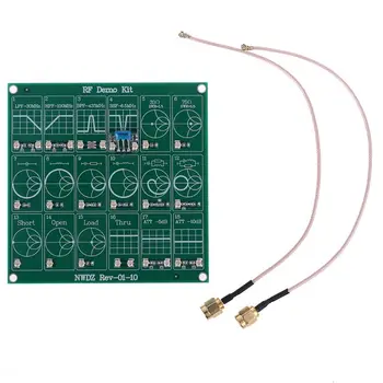 

RF Demo Kit NanoVNA RF Test Board Vector Analyzer Web Testboard Filter Attenuator Module 2 UFL Patch Cord