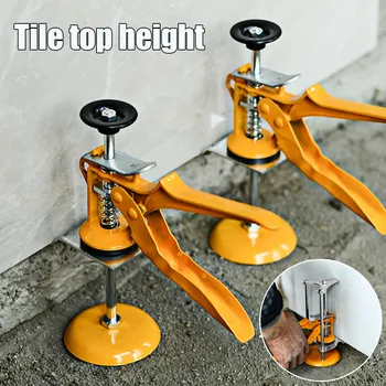 

Newly Tile Locator Wall Tile Level Regulator Heighter Leveler Height Adjuster Tool Durable TE889