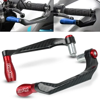 

For Honda GROM / MSX125 2014 2015 2016 2017 Motorcycle 7/8" 22mm CNC Handlebar Grips Guard Brake Clutch Levers Guard Protector