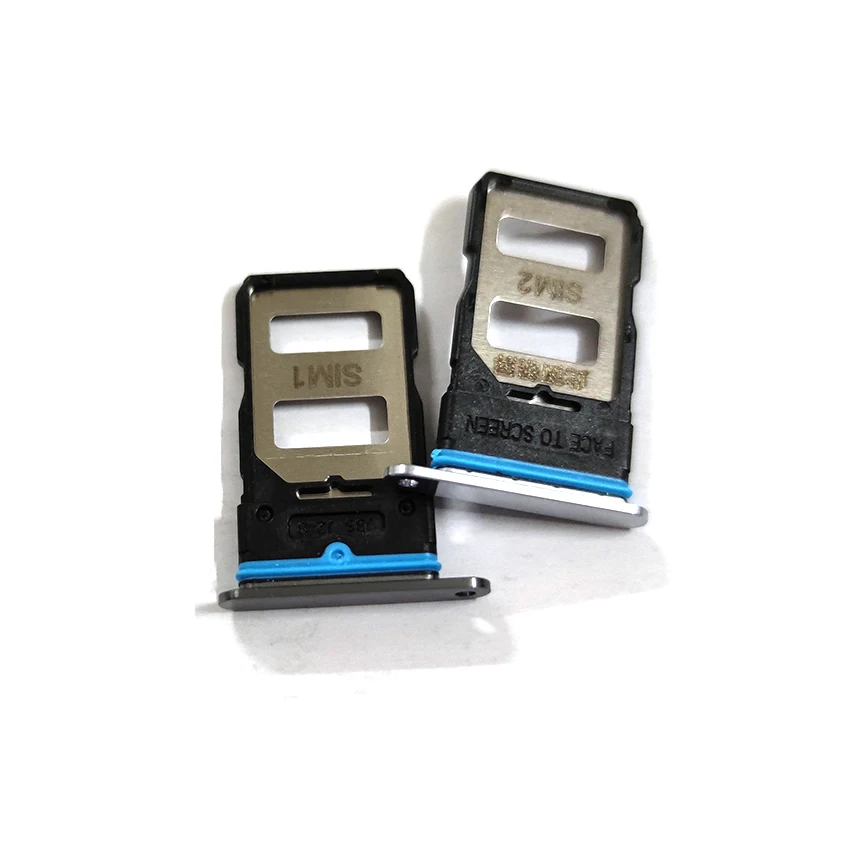 Soporte de bandeja Sim para Xiaomi Mi 10T / 10T Pro 5G bandeja de tarjeta SIM Adaptador de soporte de ranura hembra piezas de reparación