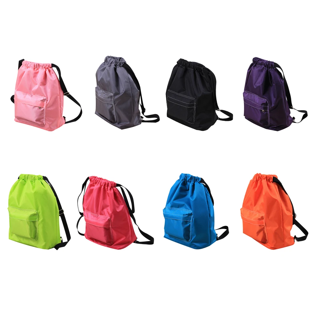 Backpack Rucksack Travel Gym School Sports Work Bag Waterproof Swim Pool Pack Drawstring Bag Water Sports Pool & Accessories