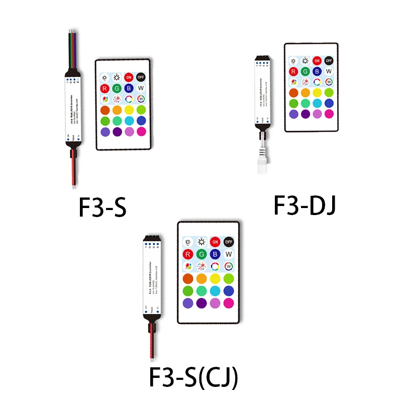 Бесплатная доставка F3 S/F3 S(CJ)/F3 (DJ) 3 * 1.5A 12 24VDC инфракрасный пульт дистанционного
