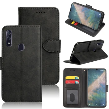 

MKS For ZTE Blade 10 Prime Case Soft Silicone Back Flip Leather Wallet Cover with ID card slot