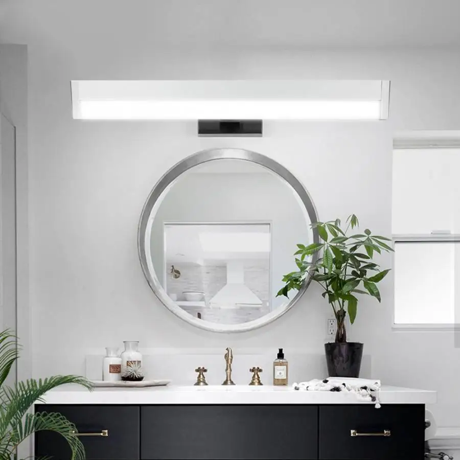 

45cm 8W LED Mirror Front Light Bathroom Toilet Square Strip AC176-264V Makeup Light