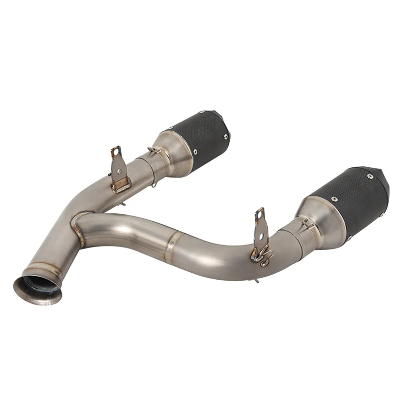 Slip On For KTM DUKE 790 890 KTM790 890 Motorcycle Exhaust System Escape Modified Titanium Alloy Mid Link Pipe Muffler DB Killer - Image 3