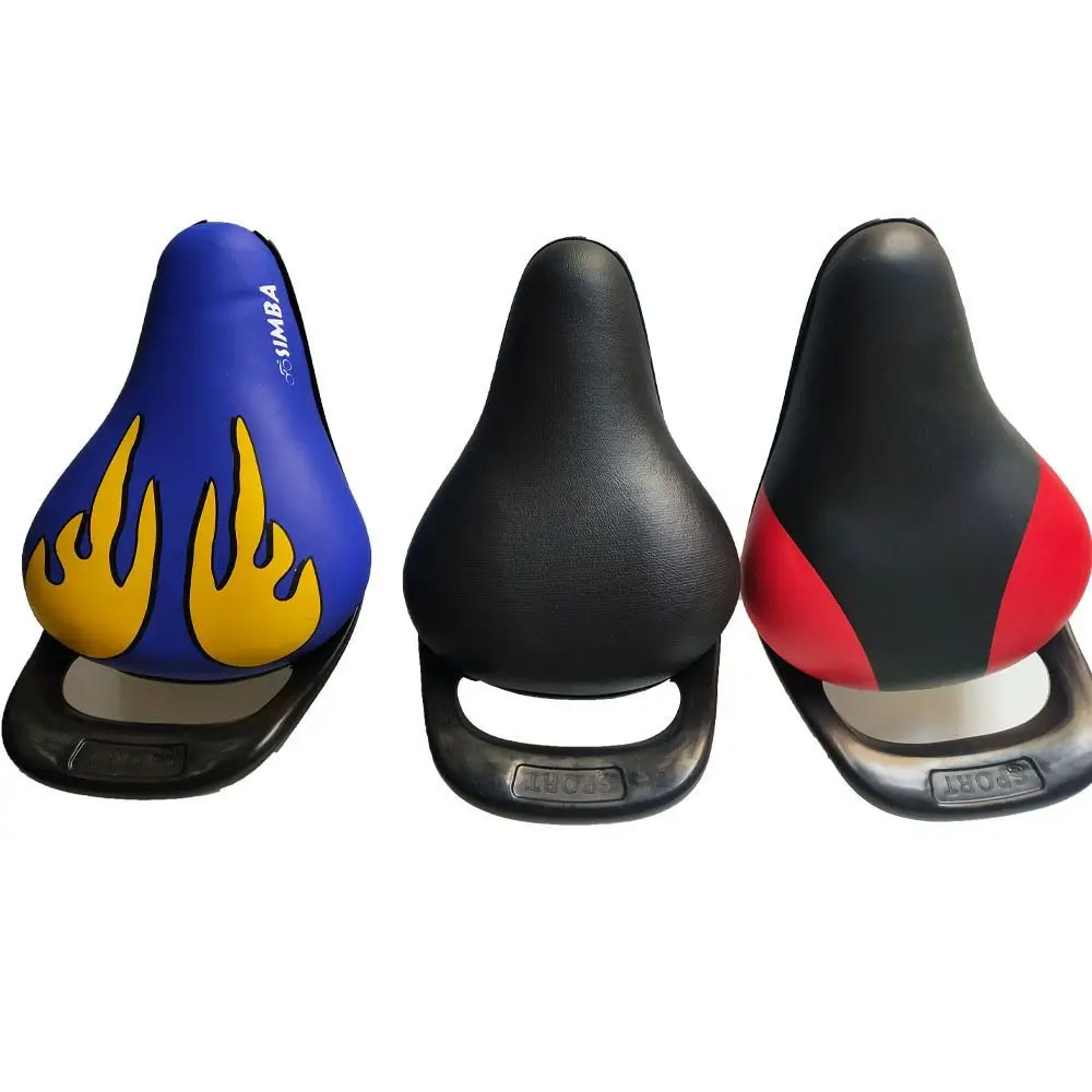Kids Bicycle Saddle PU Leather Soft Cushion Comfort Seat With Armrest Child Parts Cycling Accessories | Спорт и развлечения