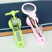 Детские кусачки для ногтей с увеличительным стеклом, карманный кусачки для ногтей на пальцах, триммер, Маникюрный Инструмент, уход за ногтями для детей