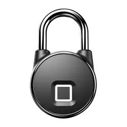 Bluetooth перезаряжаемые смарт-замок без ключа отпечатков пальцев замок IP66 водонепроницаемый Противоугонный замок безопасности дверной