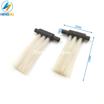 

5 pieces China Post free shipping Stahl folding machine brush for Heidelberg Starr folder press paper brush