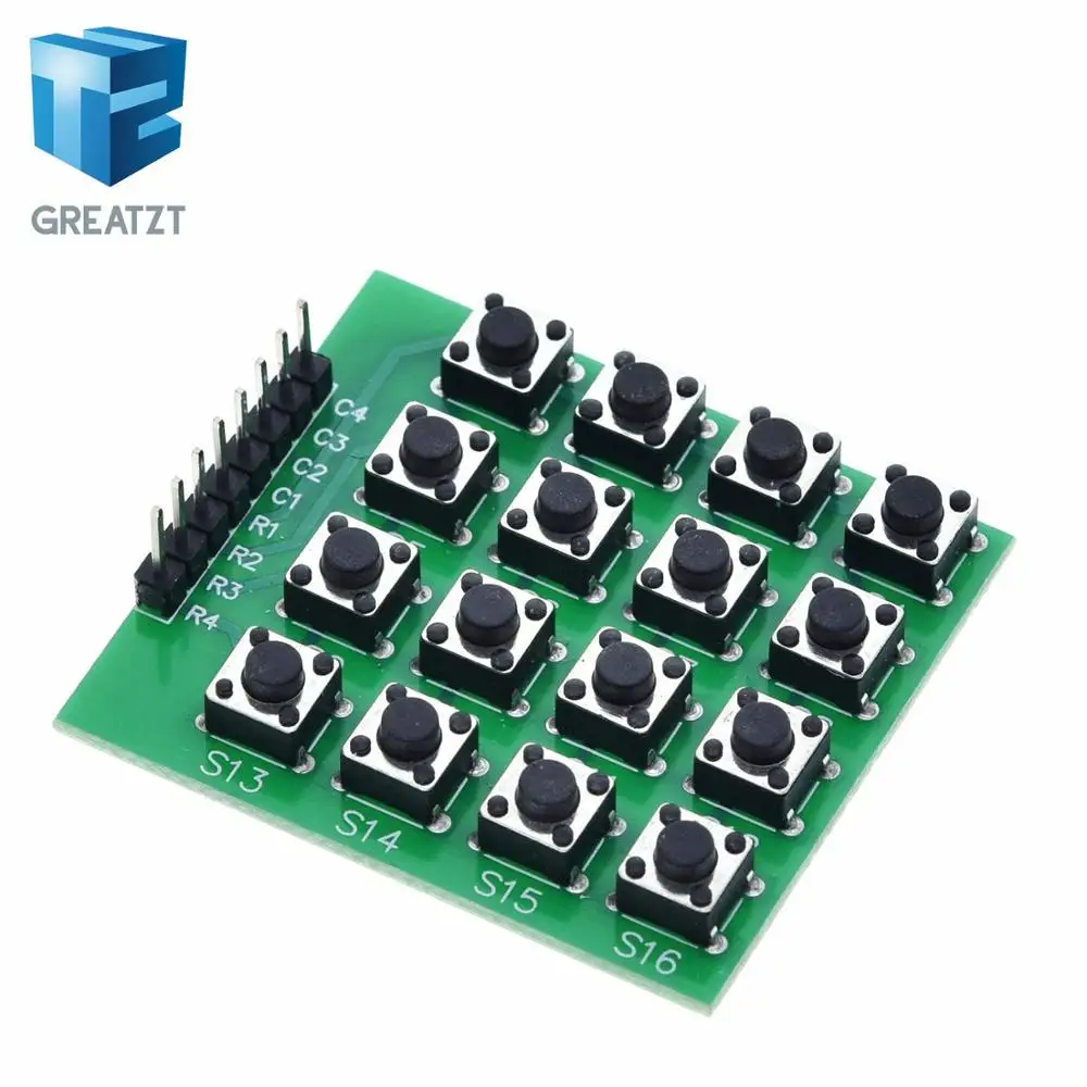 4 x 4 Matrix Array 16 Keys 4*4 Switch Keypad Keyboard Module for Arduino New