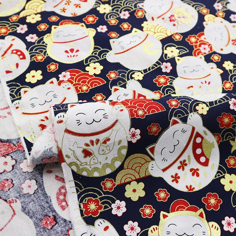 Хлопковое полотенце с рисунком кота из мультфильма - Цвет: Королевский синий