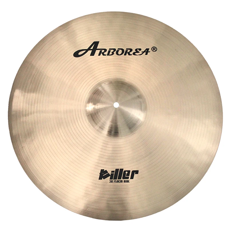 Arborea B20 Killer Series Cymbal Pack 14'hh+ 16 ''Crash+ 18'' Crash+ 20 ''Ride - Цвет: Латунь