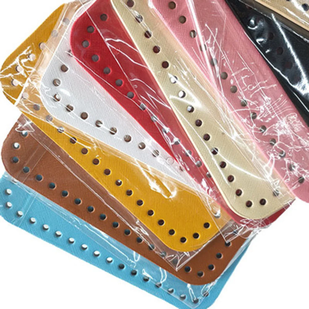 Colorful Bag Bottom Shaper Bag Cushion Pad For  Handbag Making DIY Purse Accessories Oval Bottom For Knitting Base 18x8 cm