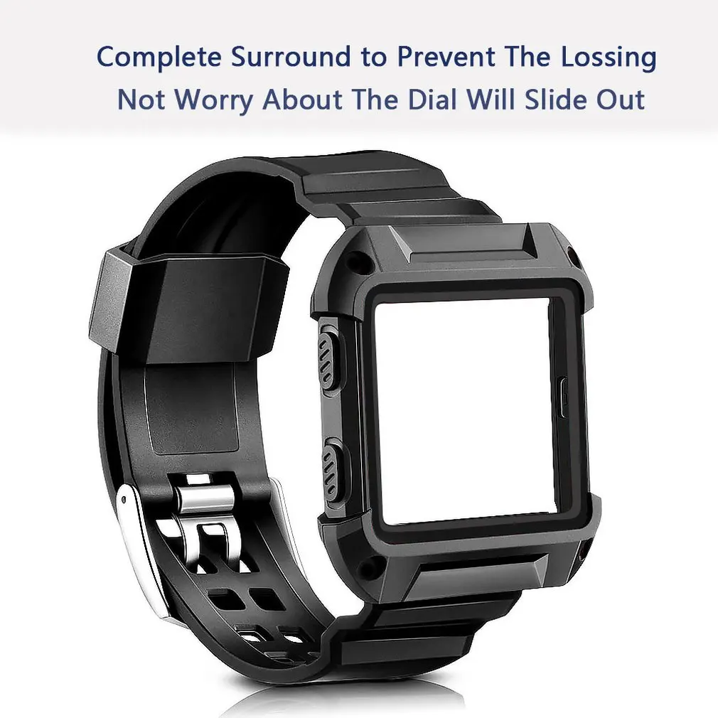 Смарт-часы сменный ремешок большой браслет ремешок+ рамка для Fitbit Blaze горячая распродажа