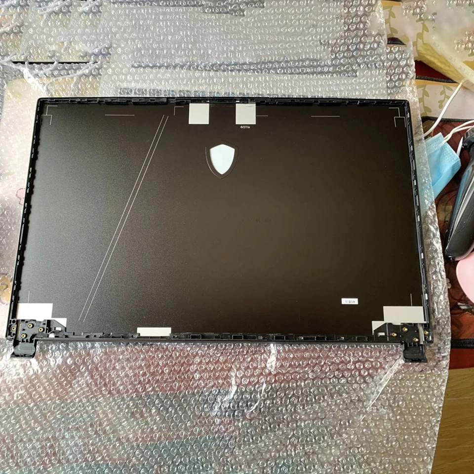 Cover Posteriore LCD + Cornice Anteriore Nera Per Laptop MSI GL75 9SE 9SD MS-17E2 MS-17E4