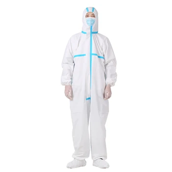 

Prevent Virus Invasion Washable and Reusable Clothing High Antibacterial Reflective Safety Clothing Isolation Suit