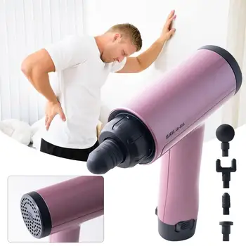 

Fitness Body Relaxation Massage Gun Handheld Low Noise Deep Tissue After Muscle Stimulator Training Slimming Shaping Pain Relief