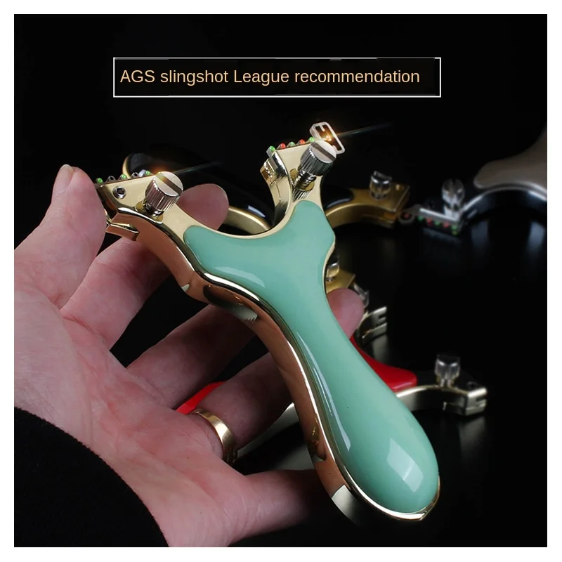 

2020 Slingshot Low-Cost Direct Spring-Free Quick Entrainment Aiming Powerful Stainless Steel Catapult Hunting Bow and Arrow