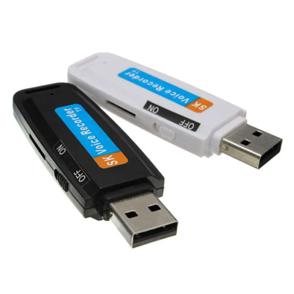 U-диск цифровой аудио рекордер флэш-карта usb зарядное устройство диктофон ручка мини-Диктофон профессиональный до 32 ГБ Micro SD TF