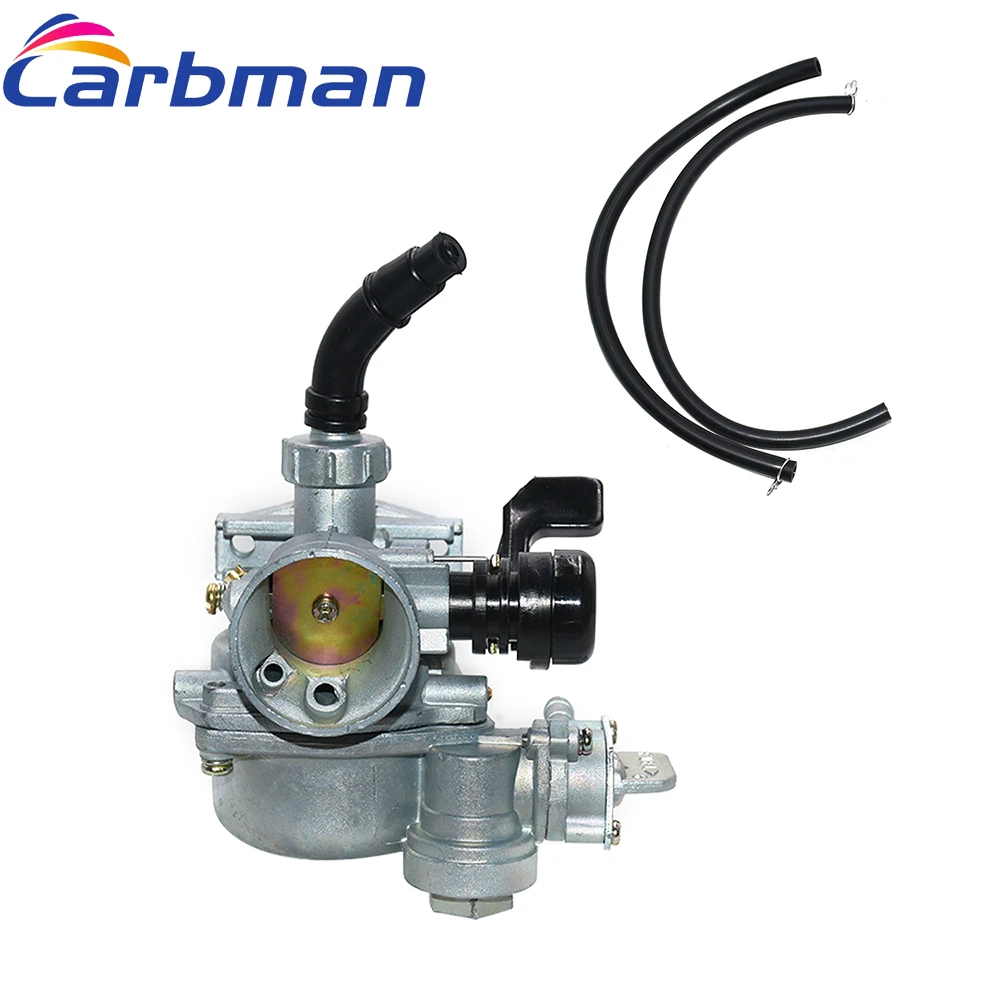 Carbman 17mm 42mm Manual Choke Res ON Off Tap Carburetor Carb For