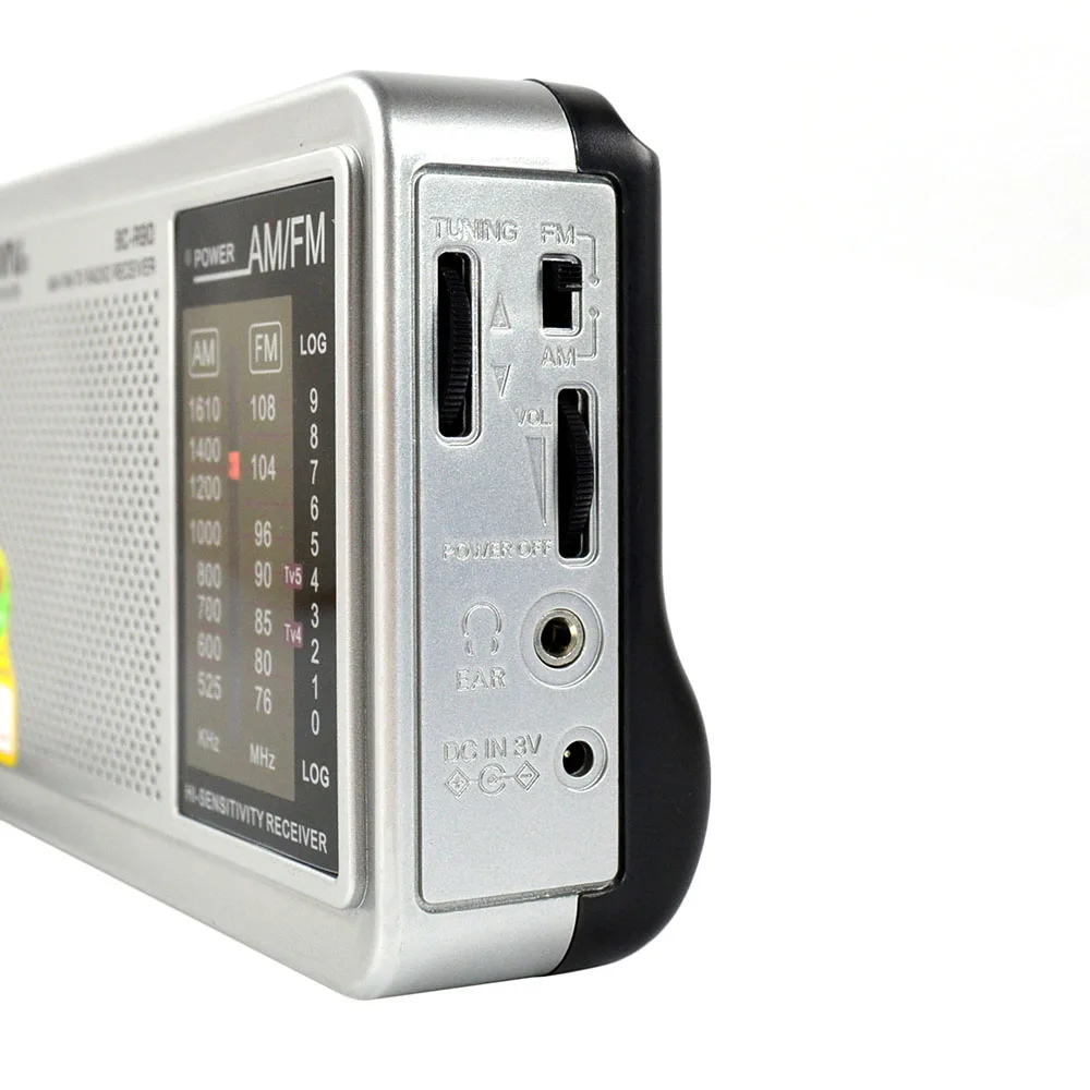 Портативный AM FM радиоприемник Ретро винтажный встроенный динамик Карманный