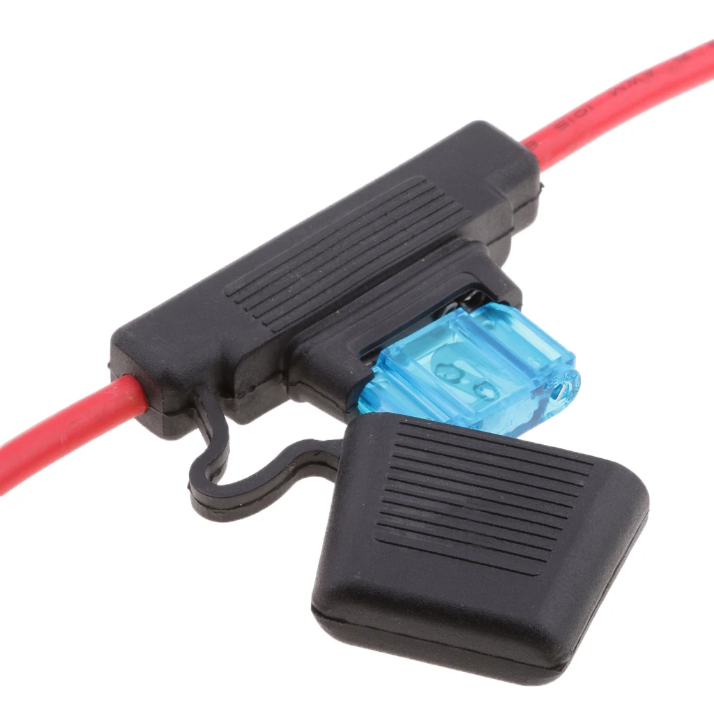 1 Set Auto Car Van 18 Gauge InLine Fuse Box Holder and 60AMP MAXI Blade Fuse